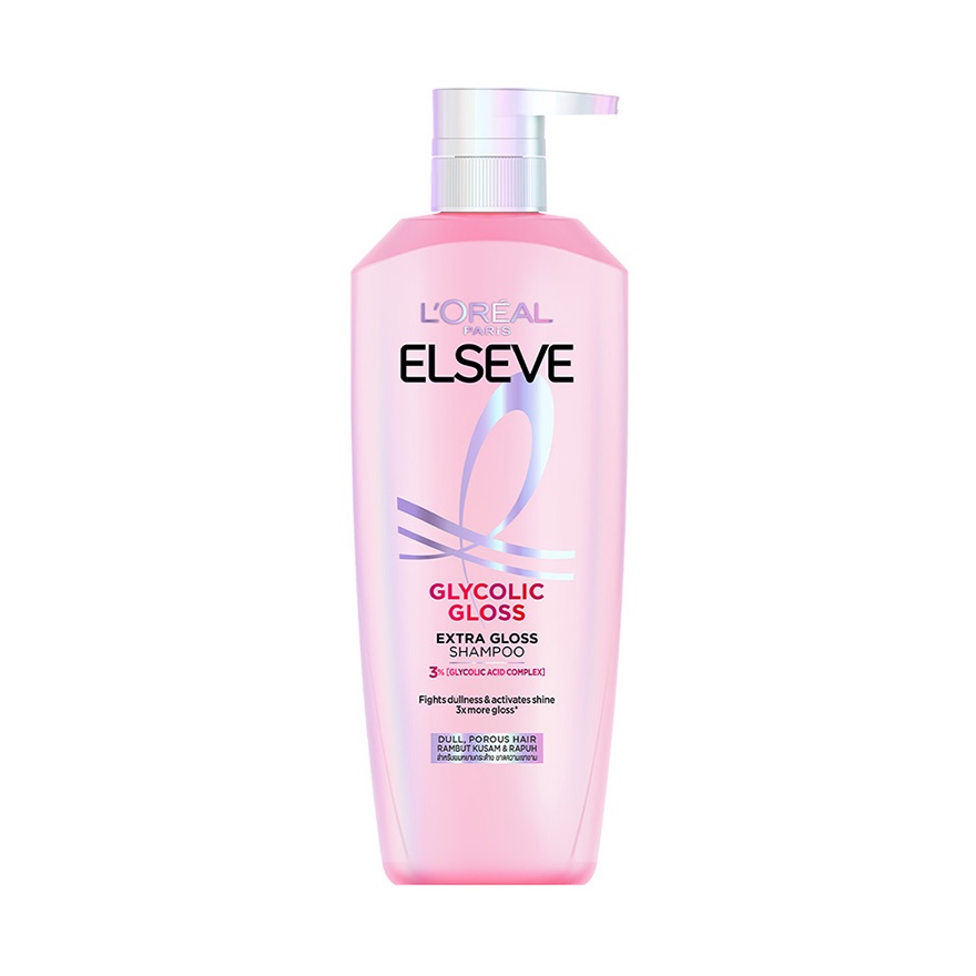 Loreal Elseve Shampoo/Conditioner - Glycolic Gloss Shampoo 620ml